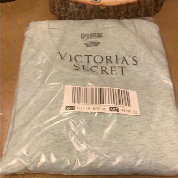 Pink Long Sleeve Campus Tee - Picture 2 of 3